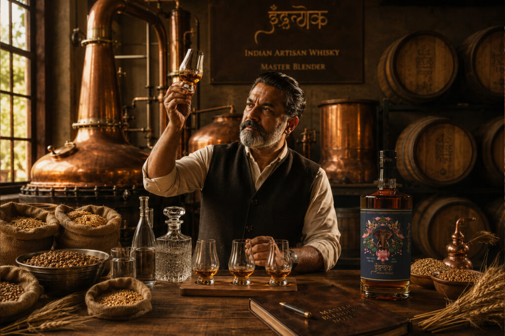 Indralok Premium Indian Whisky crafted for smooth taste