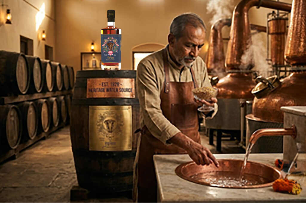 The story behind Indralok premium Indian whisky