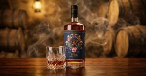 Premium Indian Whisky Indralok bottle with premium packaging